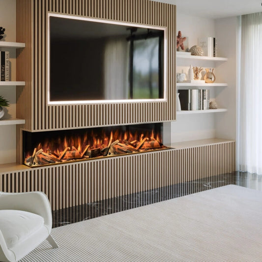 3-Sided Electric Fireplace