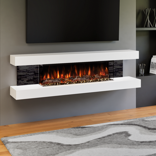 Wall Mounted Electric Fireplace - A